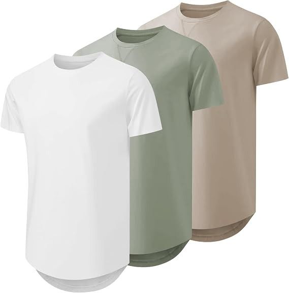Immagine di Men'S Short Sleeve T-Shirts 3-Pack 4